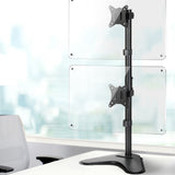 Artiss Monitor Arm Stand Dual Mount HD LED Tv Bracket Holder Freestanding