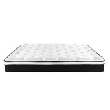 Siena 21cm Thick Euro Top Spring Mattress - King Single