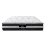 Marble 30cm Bed & Mattress Package - White Queen
