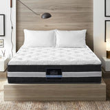 Helio 30cm Bed & Mattress Package - Black Queen