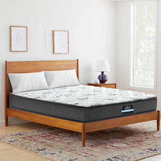 Zaire 24cm Thick Pillow Top Spring Mattress - Double