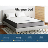 Clement 13cm Tight Top Bonnell Spring Mattress Medium Firm - King Single