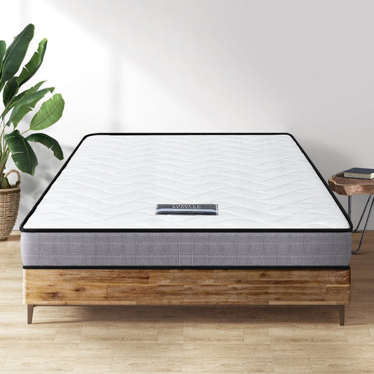 Clement 13cm Tight Top Bonnell Spring Mattress Medium Firm - King Single