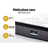 Chelsea 34cm 9-Zone Pocket Spring Latex Foam Medium Firm Euro Top Mattress - Double