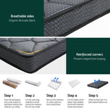 Corwin 16cm Tight Top Bonnell Spring Mattress - Single