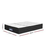 Luella 32cm Mattress Extra Firm Pocket Spring Foam - Double