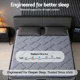 Amara 34cm Mattress Hybrid Pocket Spring Bed Mattress - Queen