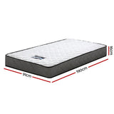 Russell 16cm Thick Spring Mattress - Single