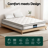 Mireya 22cm Thick Euro Top Pocket Spring Mattress - King
