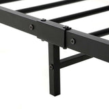 Neptune Bed & Euro Top Mattress Package - Black King