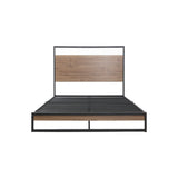Florence Metal Bed Frame Base Platform - Black Single