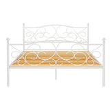 Medina Metal Bed Frame - White Queen