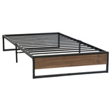 Bronzite Bed & Mattress Package - Black Single