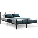 Zircon Bed & Mattress Package - Black Queen