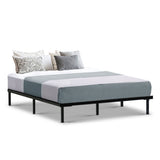 Kyanite Bed & Mattress Package with 32cm - Black Queen