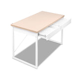 Artiss Computer Desk Drawer Storage Oak 100cm