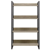 Artiss Bookshelf 4 Tiers - Noe Black And Oak