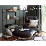 Artiss Bookshelf 4 Tiers - Noe Black And Oak