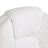 Artiss 8 Point Massage Office Chair Heated Seat Recliner Pu White