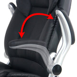 Artiss 8 Point Massage Office Chair Pu Leather Black