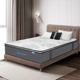 Ysabel 35cm Spring Mattress Bed Pocket Egg - Queen