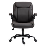 Artiss Executive Office Chair Mid Back - Brown