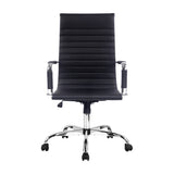 Artiss Office Chair Conference Chairs Pu Leather High Back Black