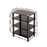 4 Tier TV Media Stand
