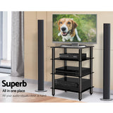 4 Tier TV Media Stand