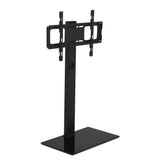 Floor TV Stand Bracket Mount Swivel Height Adjustable 32 to 70 Inch Black