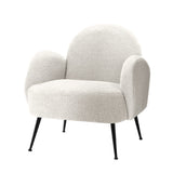 Mariana Bouclé Armchair - White
