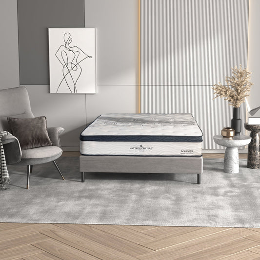 Marcellus 32cm Mattress 7 Zone Pocket Spring Memory Foam - Queen