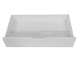Leah Set of 2 Wooden Bed Frame Storage Trundle Drawers - White