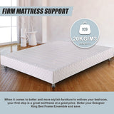 Andrea Ensemble Bed Base - White King