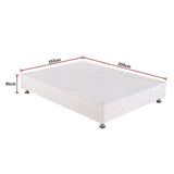 Andrea Ensemble Bed Base - White Queen
