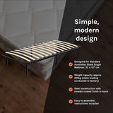 Eliana Metal Bed Frame - Black Single