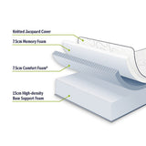 Kairos 30cm Green Tea Memory Foam Mattress Cooling Comfort - Queen