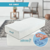 Kairos 30cm Green Tea Memory Foam Mattress Cooling Comfort - Single