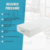 Kairos 30cm Green Tea Memory Foam Mattress Cooling Comfort - Single