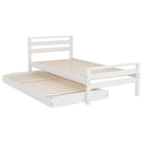 Obsidian Bed & Mattress Package with 32cm Mattress - White Single
