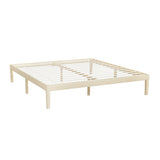 Lyanna Bed Frame Wooden Base Platform Timber Pine - Natural King