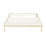 Lyanna Bed Frame Wooden Base Platform Timber Pine - Natural King