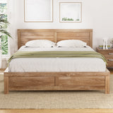 Odessa Bed Frame Wooden Acacia - Wood Double