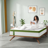 Riley 30cm 5-Zone Cooling Gel Memory Foam Pocket Spring Mattress - Queen