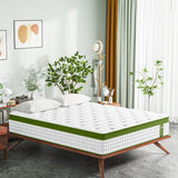 Aster 34cm Latex Hybrid 5-Zone Pocket Spring Mattress - Queen