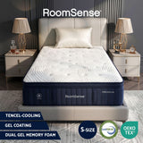 Hazel 34cm Thick Medium Firm Hybrid Mattress with Tencel Cooling Pocket Spring - Single