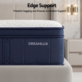 Hazel 34cm Thick Medium Firm Hybrid Mattress with Tencel Cooling Pocket Spring - Single