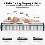 Corinne 26cm Orthopedic Firm Mattress for Back Pain Relief - Queen