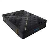 Nicola 35cm Spring Mattress Bamboo Euro Top Pocket HD Egg Foam - Queen