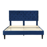 Hessonite Bed & Mattress Package - Blue Queen